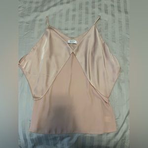 Silk tank top